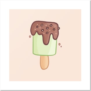 Mint Coco Ice-Cream Posters and Art